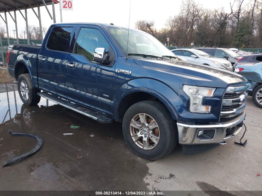 2017 FORD F-150 LARIAT - 1FTEW1EG4HFC25157