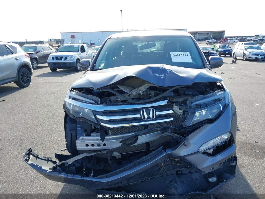 2016 HONDA PILOT EXL - 5FNYF6H53GB120794