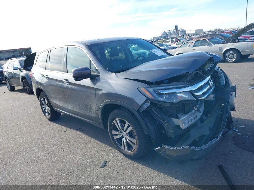 2016 HONDA PILOT EXL - 5FNYF6H53GB120794