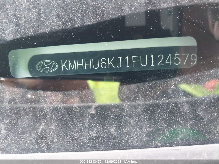 2015 HYUNDAI GENESIS 3.8 BASE - KMHHU6KJ1FU124579
