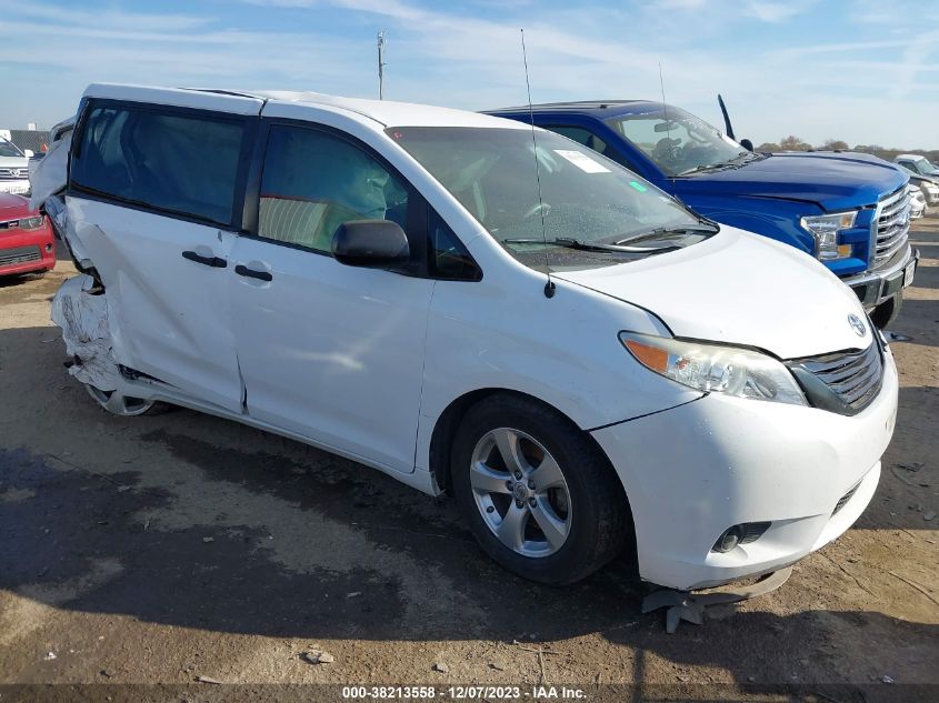 2013 TOYOTA SIENNA - 5TDZK3DC1DS386583