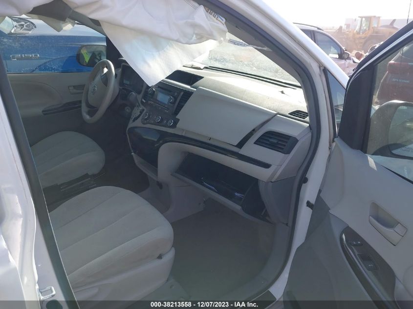 2013 TOYOTA SIENNA - 5TDZK3DC1DS386583