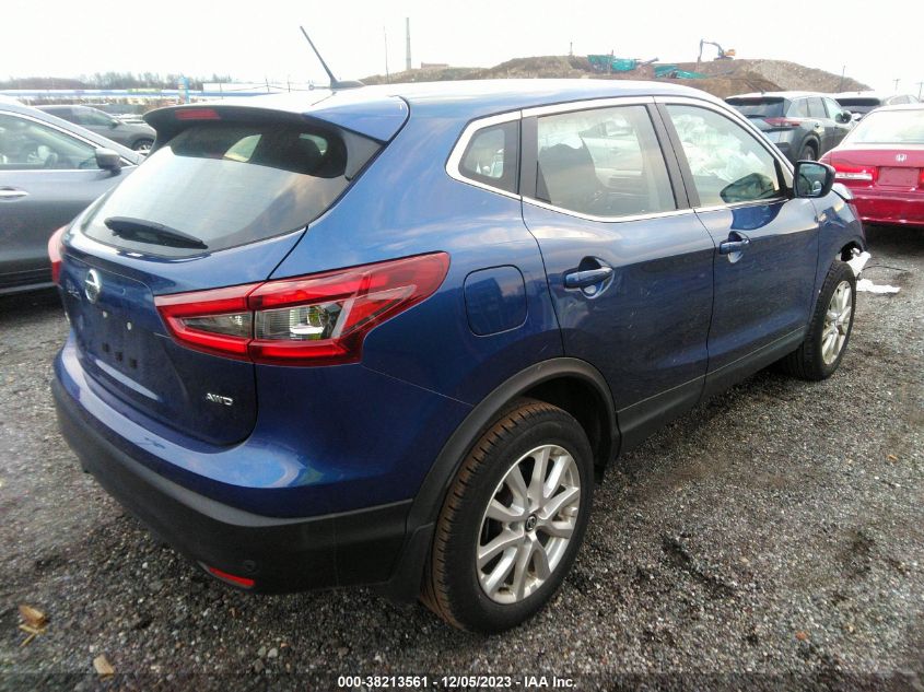 2021 NISSAN ROGUE SPORT S AWD XTRONIC CVT - JN1BJ1AWXMW441168