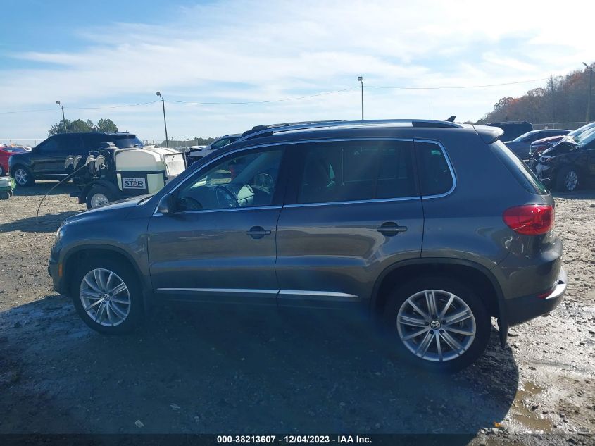 2016 VOLKSWAGEN TIGUAN SE - WVGBV7AX0GW562451