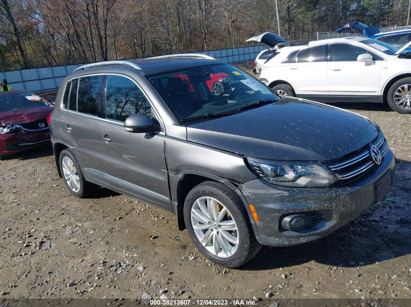 2016 VOLKSWAGEN TIGUAN SE - WVGBV7AX0GW562451