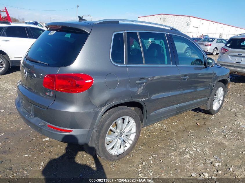 2016 VOLKSWAGEN TIGUAN SE - WVGBV7AX0GW562451