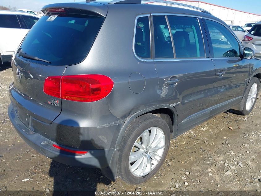 2016 VOLKSWAGEN TIGUAN SE - WVGBV7AX0GW562451