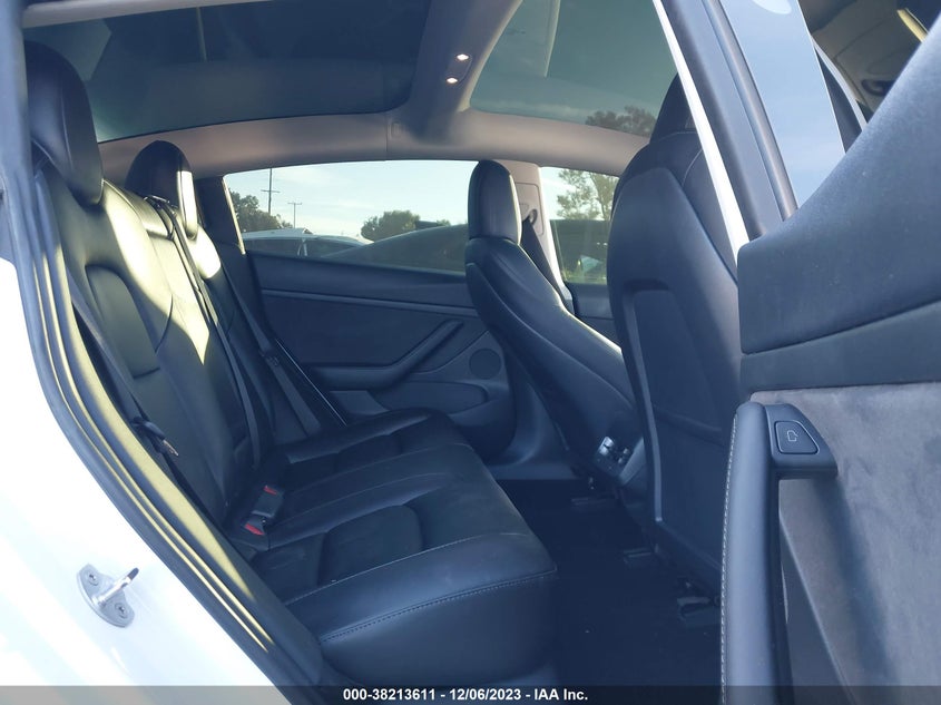 VIN 5YJ3E1EB7NF362124 2022 TESLA MODEL 3