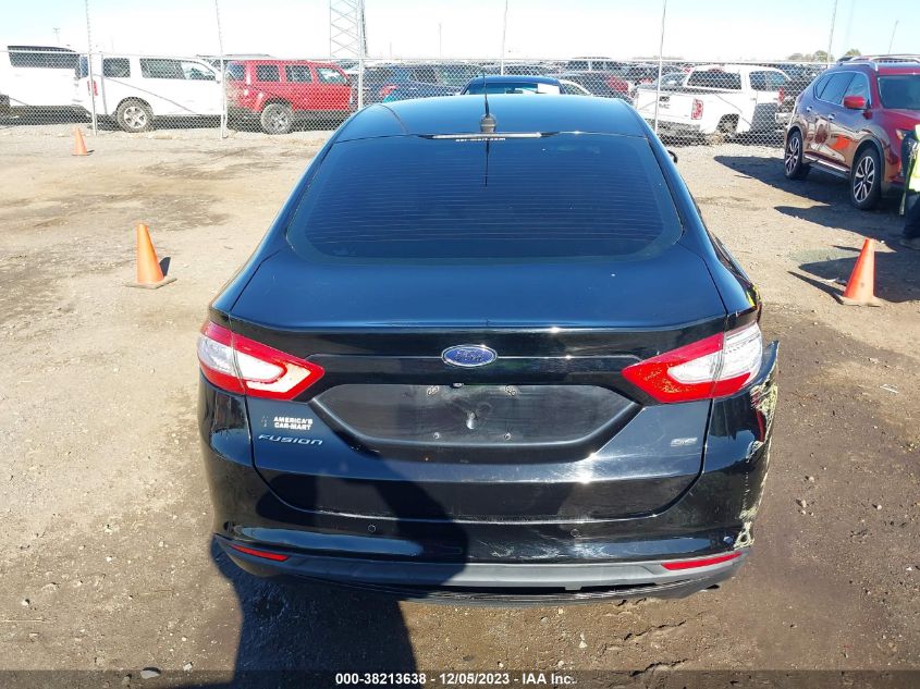 2016 FORD FUSION SE - 3FA6P0H73GR318816