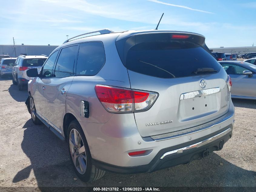 2013 NISSAN PATHFINDER PLATINUM - 5N1AR2MN5DC652771