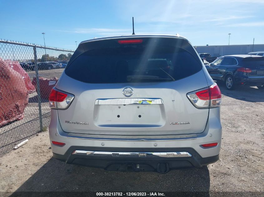 2013 NISSAN PATHFINDER PLATINUM - 5N1AR2MN5DC652771