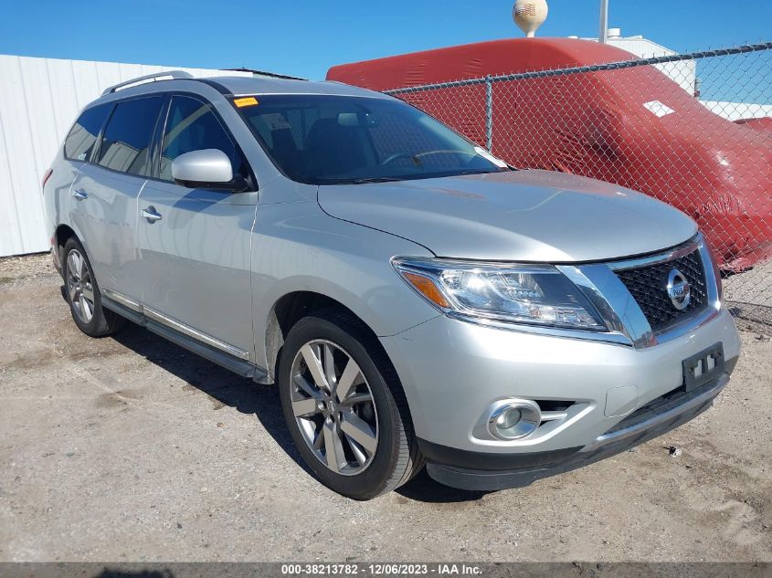 2013 NISSAN PATHFINDER PLATINUM - 5N1AR2MN5DC652771