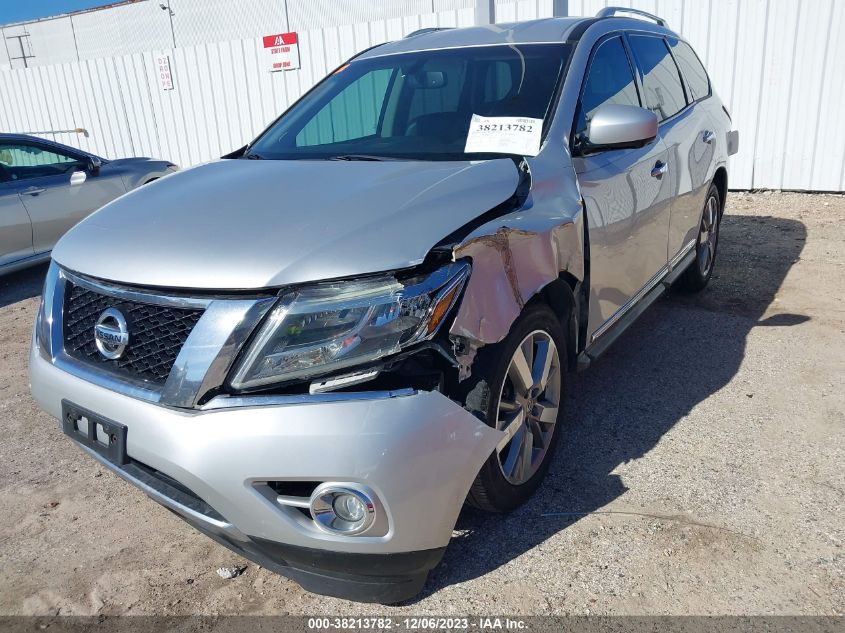 2013 NISSAN PATHFINDER PLATINUM - 5N1AR2MN5DC652771
