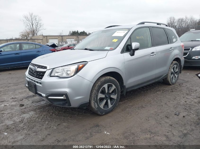 2017 SUBARU FORESTER 2.5I PREMIUM - JF2SJAEC3HH444731