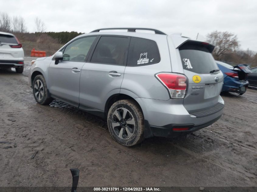 2017 SUBARU FORESTER 2.5I PREMIUM - JF2SJAEC3HH444731