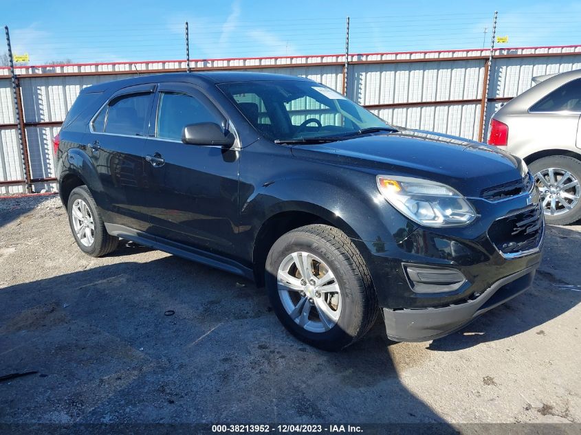 2017 CHEVROLET EQUINOX LS - 2GNALBEK1H1525643