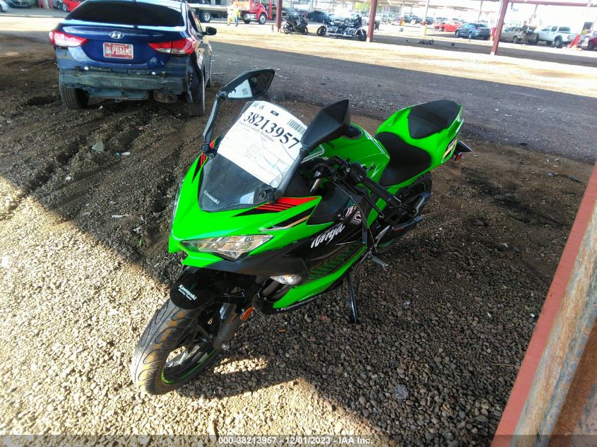 VIN JKAEXKG13LDA67438 2020 KAWASAKI EX400