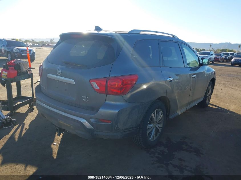 2020 NISSAN PATHFINDER SV - 5N1DR2BMXLC590256