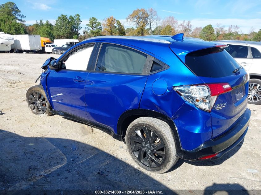 3CZRU6H18MM745877 | 2021 HONDA HR-V