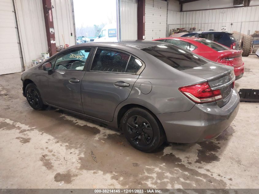 2014 HONDA CIVIC LX - 2HGFB2F54EH514490