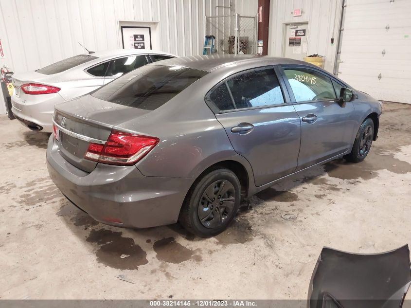 2014 HONDA CIVIC LX - 2HGFB2F54EH514490