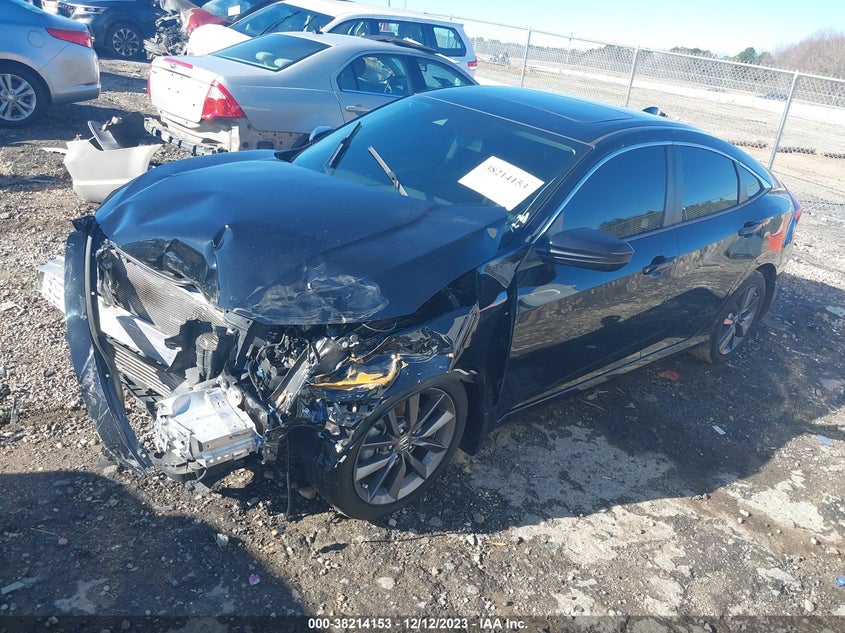 VIN 19XFC1F37LE022646 2020 HONDA CIVIC EX
