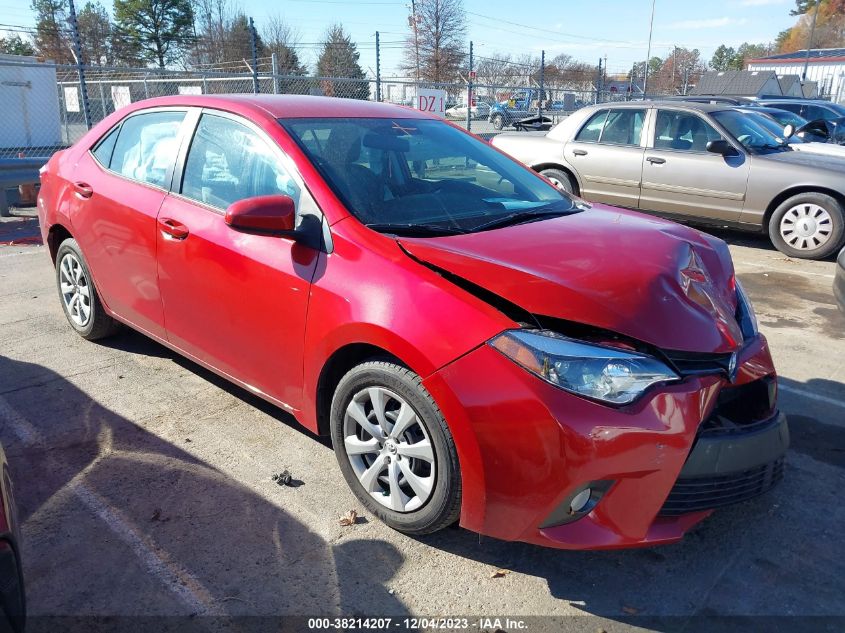 2016 TOYOTA COROLLA LE PLUS - 5YFBURHEXGP428188