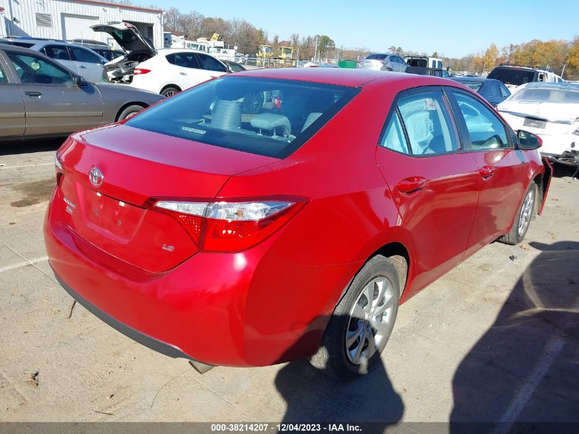 2016 TOYOTA COROLLA LE PLUS - 5YFBURHEXGP428188