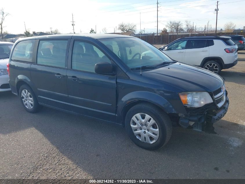 2014 DODGE GRAND CARAVAN AVP/SE - 2C4RDGBG4ER306114