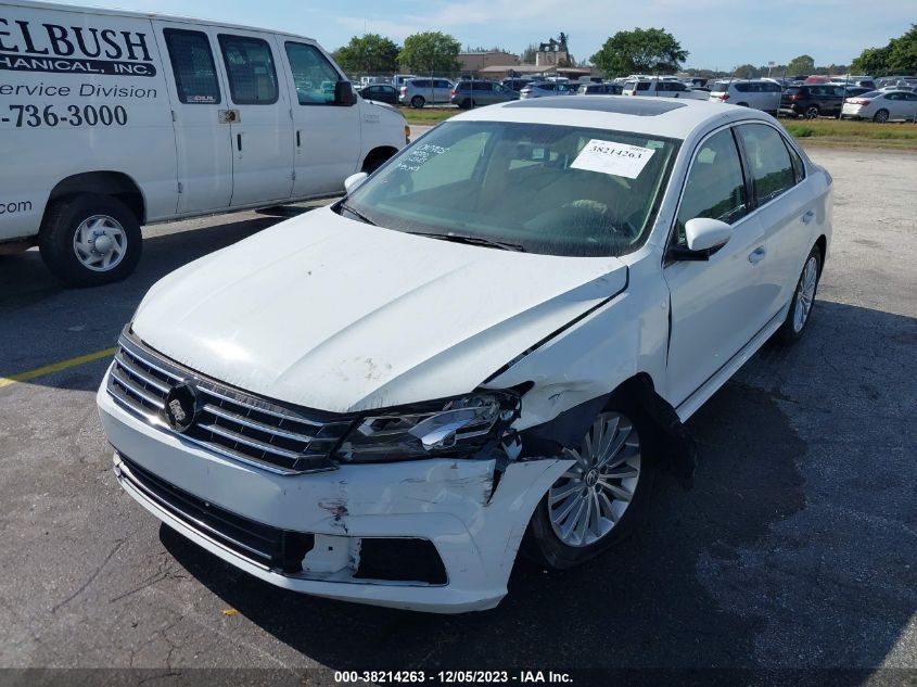2016 VOLKSWAGEN PASSAT SE - 1VWBS7A33GC010905