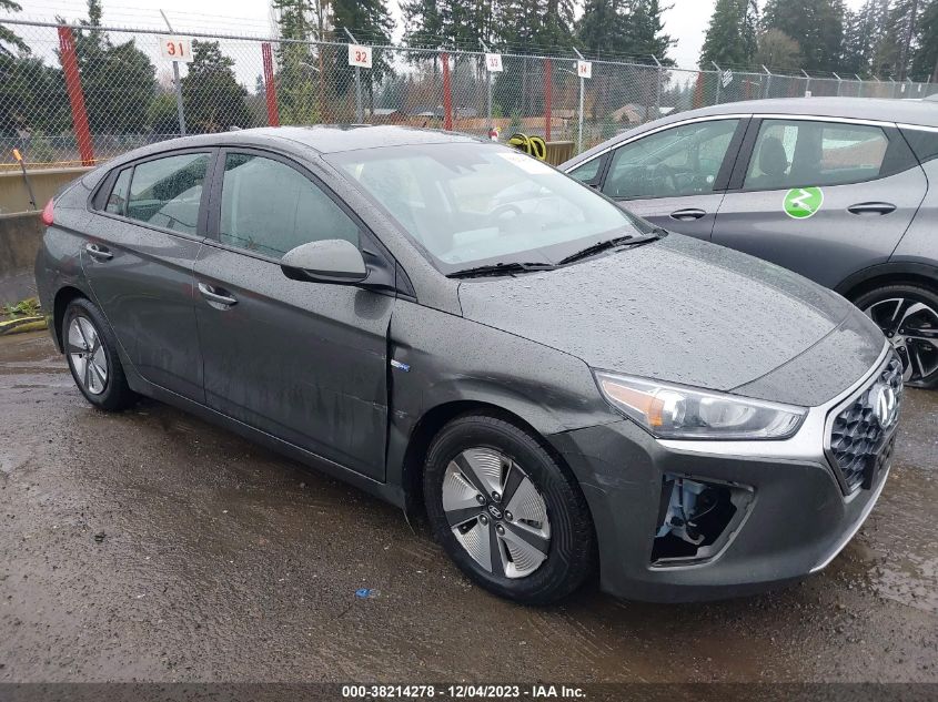 2020 HYUNDAI IONIQ HYBRID BLUE - KMHC65LC1LU241380
