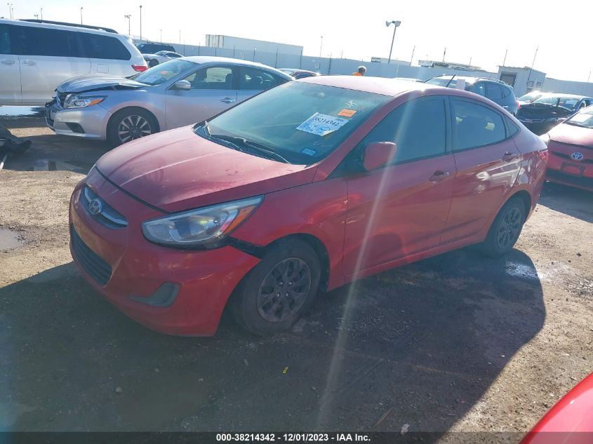 2016 HYUNDAI ACCENT SE - KMHCT4AE8GU026544