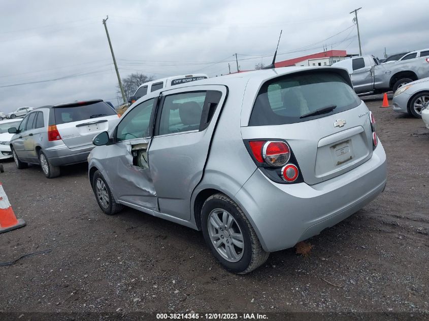 2014 CHEVROLET SONIC LT AUTO - 1G1JC6SH7E4115057