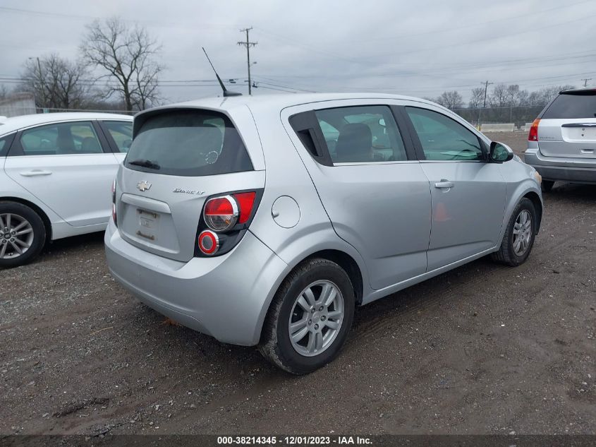 2014 CHEVROLET SONIC LT AUTO - 1G1JC6SH7E4115057