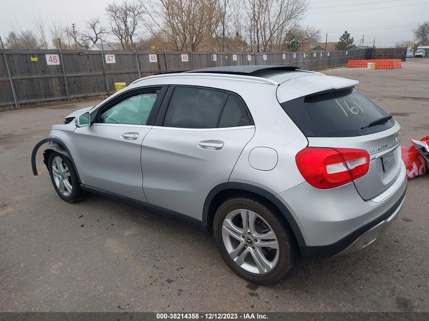 VIN WDCTG4GB8LU021161 2020 MERCEDES-BENZ GLA 250 4MATIC