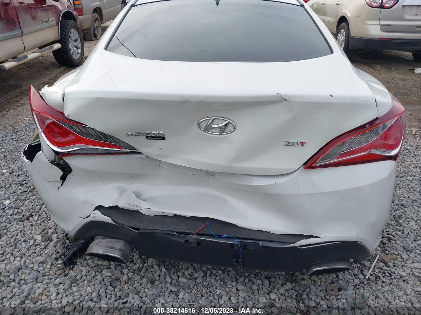 2013 HYUNDAI GENESIS 2.0T PREMIUM - KMHHT6KD7DU103679