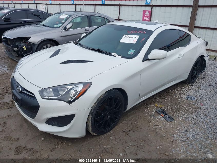 2013 HYUNDAI GENESIS 2.0T PREMIUM - KMHHT6KD7DU103679