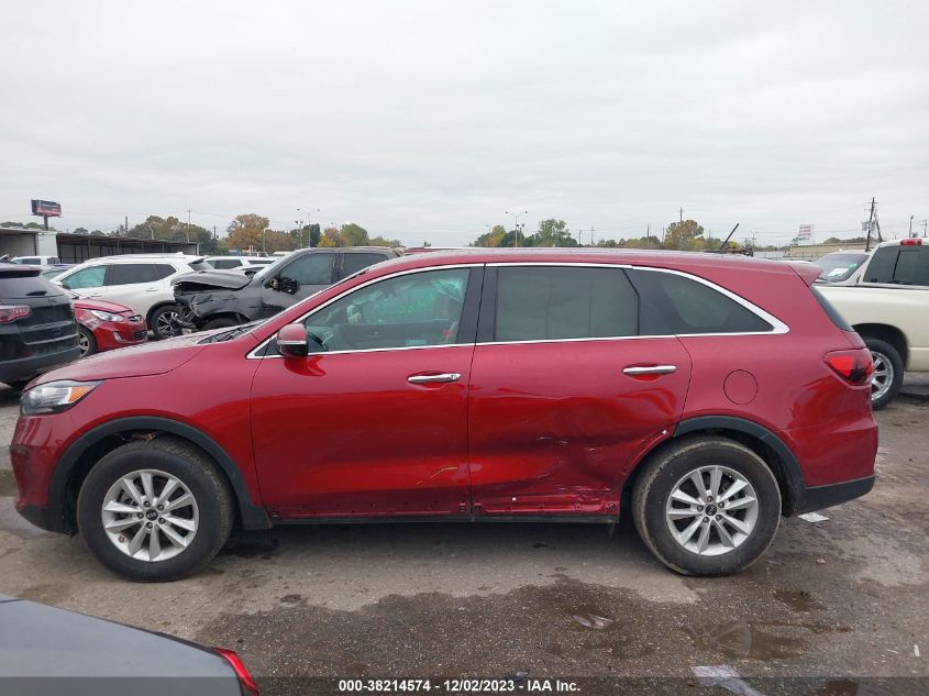 2019 KIA SORENTO L/LX - 5XYPG4A31KG561749