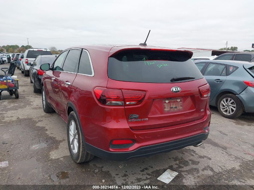 2019 KIA SORENTO L/LX - 5XYPG4A31KG561749