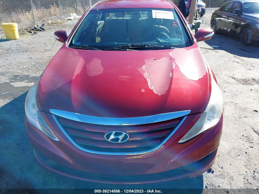 2014 HYUNDAI SONATA GLS - 5NPEB4AC5EH946511