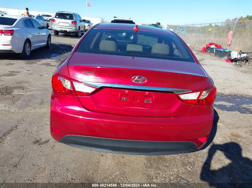 2014 HYUNDAI SONATA GLS - 5NPEB4AC5EH946511