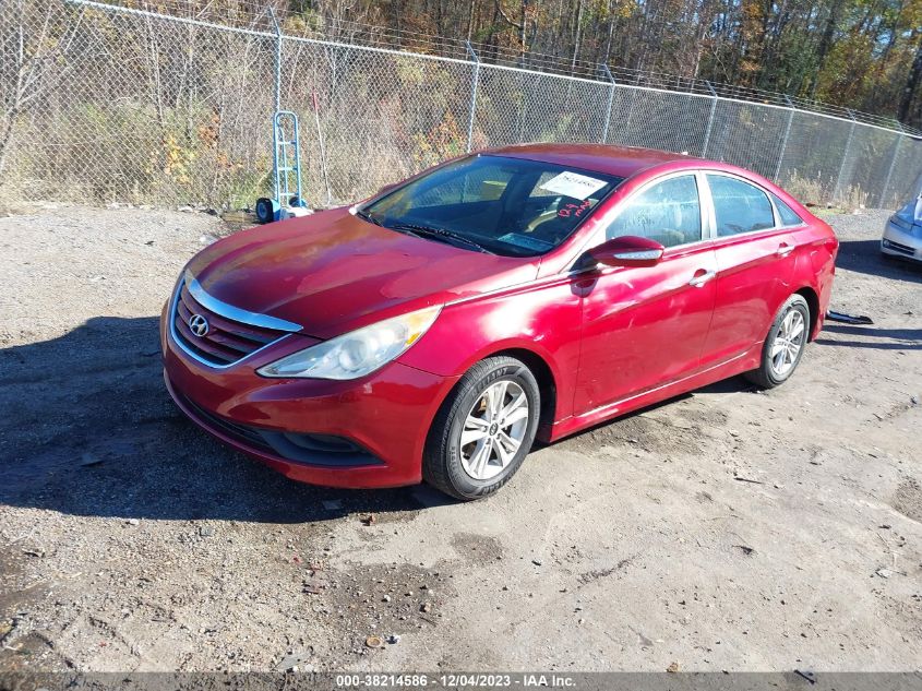 2014 HYUNDAI SONATA GLS - 5NPEB4AC5EH946511