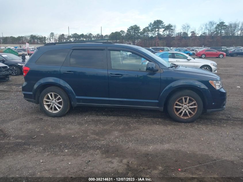 2014 DODGE JOURNEY SXT - 3C4PDCBB8ET180485