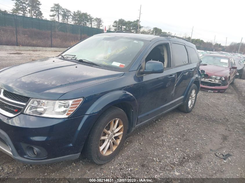 2014 DODGE JOURNEY SXT - 3C4PDCBB8ET180485