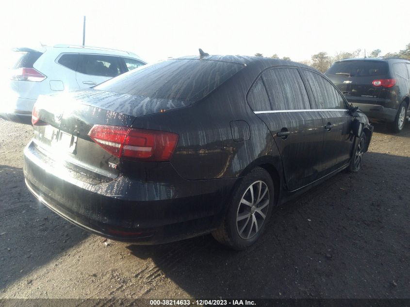 2017 VOLKSWAGEN JETTA 1.4T SE - 3VWDB7AJ6HM410450