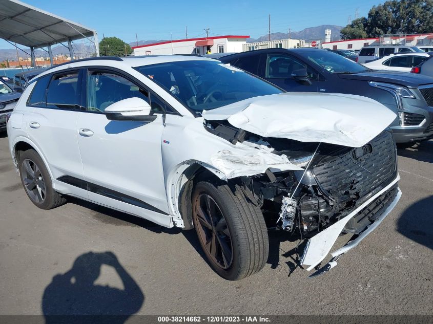 WA1K2BFZ0PP076026 AUDI Q4 E-TRON PREMIUM 50 QUATTRO 2023