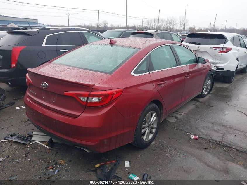 2016 HYUNDAI SONATA SE - 5NPE24AFXGH375496