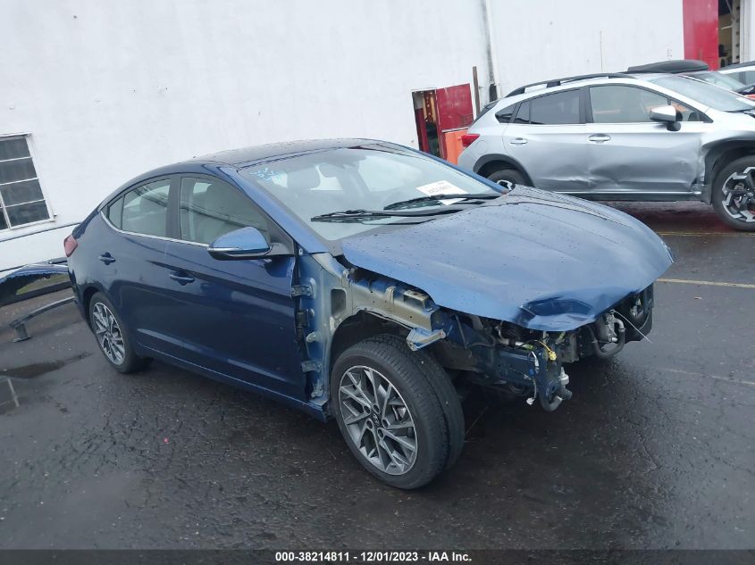 2019 HYUNDAI ELANTRA LIMITED - 5NPD84LF2KH455083