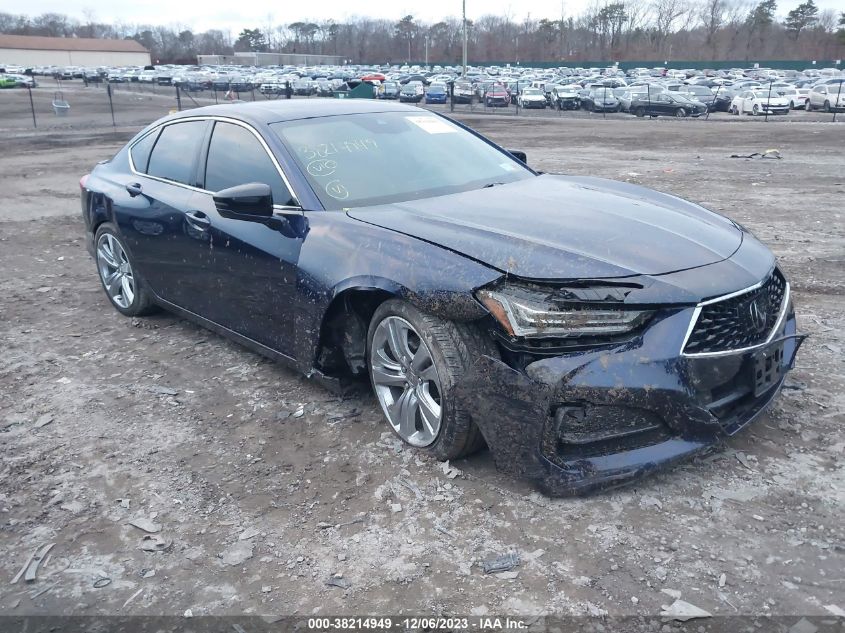 Lot #2573015971 2021 ACURA TLX TECHNOLOGY PACKAGE salvage car