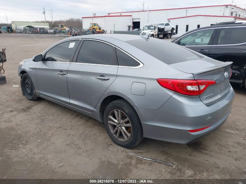 2017 HYUNDAI SONATA SE - 5NPE24AF3HH492208